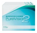 Линзы контактные, PureVision 2 (Пюэвижн 2) 6 шт bc 8.6 (-3.75)