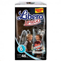 Подгузники-трусики, Libero (Либеро) 13-20 кг р. xl 46 шт ап энд гоу экстра лардж