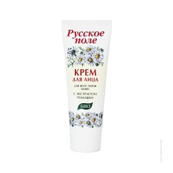 Крем для лица Русское поле с экстрактом ромашки для всех типов кожи 75 мл