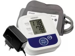 Тонометр автоматический Omron М2 Компакт на плечо с адаптером и средней веерообразной манжетой 22-32 см M2 Compact