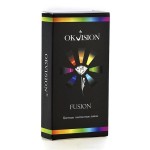 Линзы контактные, OKVision (ОКей Вижен) 2 шт Фьюжен bc 8.6 мм Blue/Violet (-4.00)